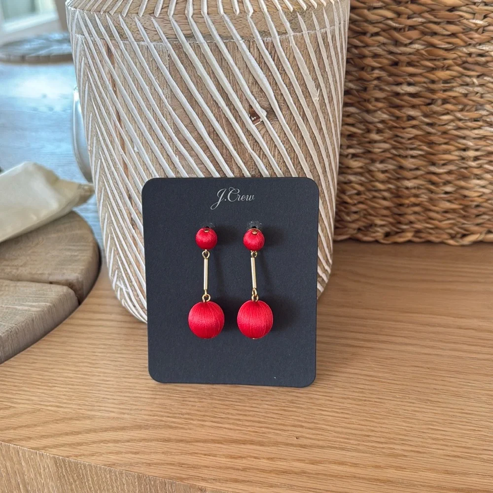 J.Crew Ball Drop Earrings